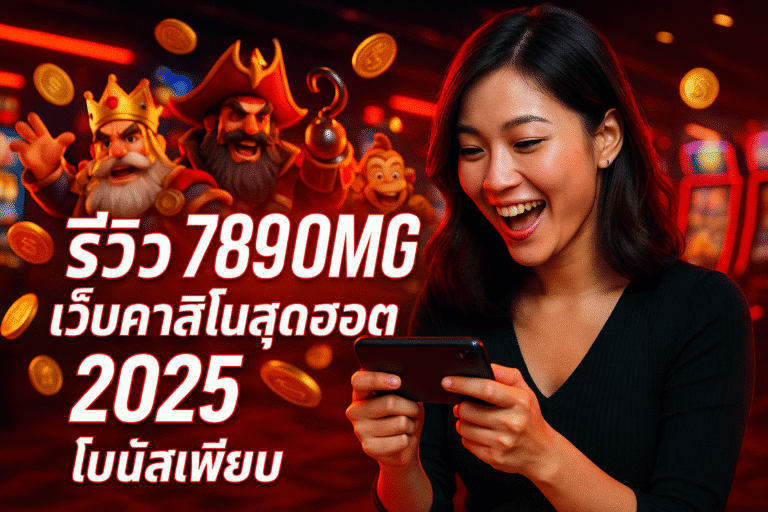รีวิว 789OMG เว็บคาสิโนสุดฮอต 2025 โบนัสเพียบ